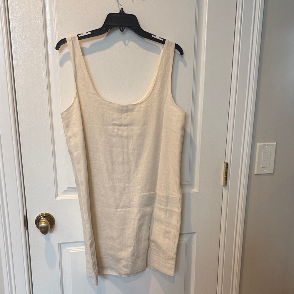 Banana Republic Cream Tank Dress - Picture 4 of 6